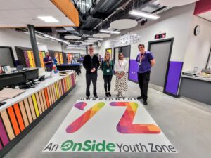 Youth Zone welcomes New Balance Foundation as new Founder Patron