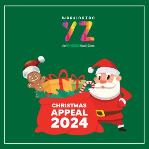 Warrington Youth Zone launch 2024 Christmas Appeal